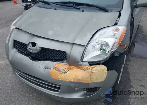 2007 Toyota Yaris из США, поврежденный, VIN JTDJT923775065254